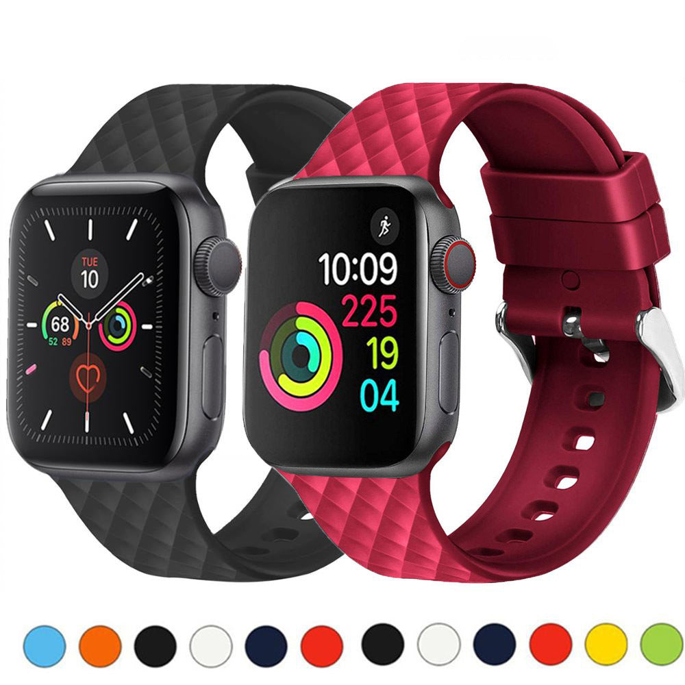 Smart Watch With Ringer Silicone Strap