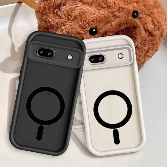 For Original Phone Case Google Pixel 9 Pro XL Pixel 9 8 7 Pro Pixel 8A 7A Shockproof Phone liquid Silicone Soft Cover