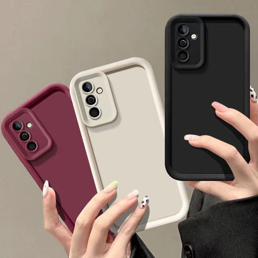 Samsung Galaxy A15 4G Back Cover Soft Matt Solid Color Liquid Silicon Anti Shock Design