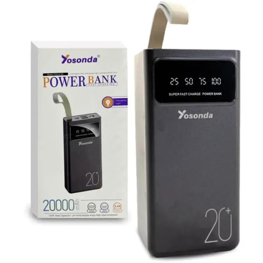 Fast Charging Power Bank - Charge 3 Devices Simultaneously | 20000 mAh